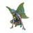 Motion Activated Croaking Golfer Toad Figurine