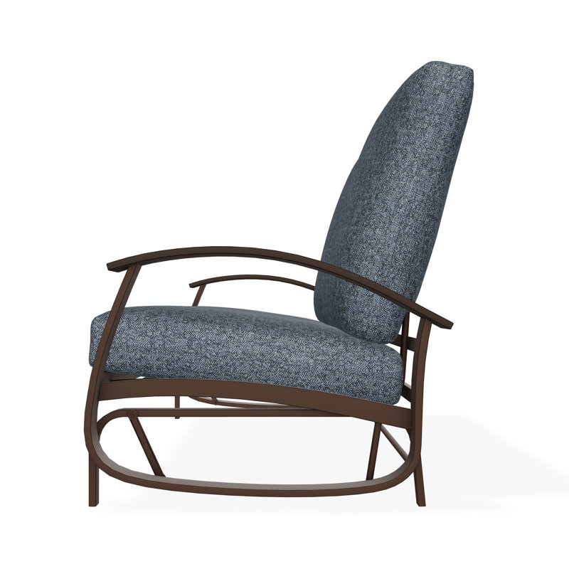 Belle Isle Outdoor Lounge Chair, Restore Indigo, Kona