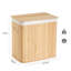 Bamboo Laundry Hamper with Handles