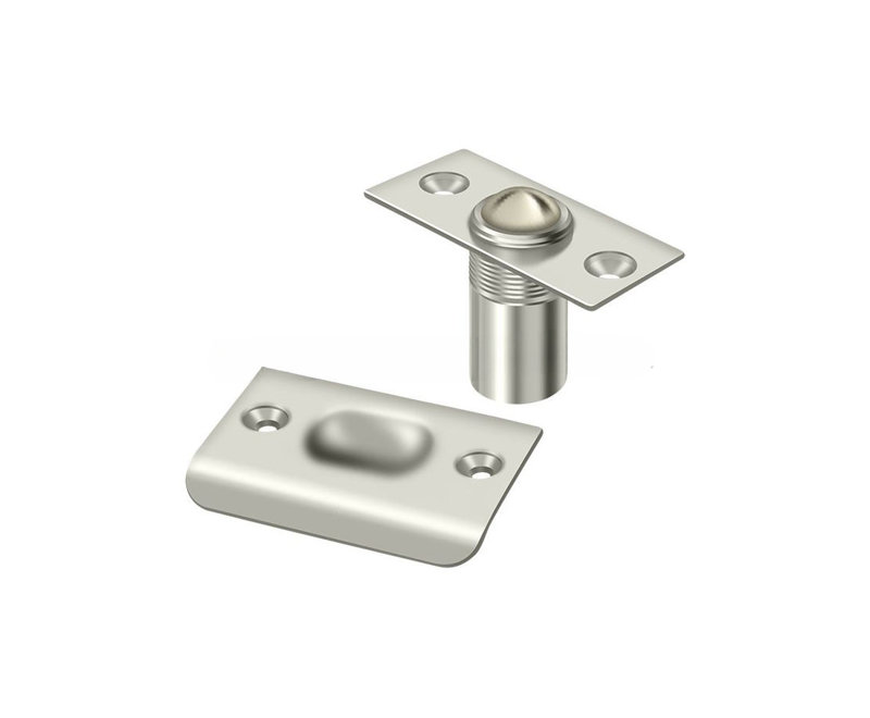 DB4A5DB4FD604F47B71B2402EEC5D9FC Ball Catch; Bright Nickel Finish, Polished Nickel