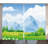 Meadow Semi-Sheer Rod Pocket Curtain Panels-22595887