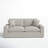 Asher Upholstered Sofa Configurable Living Room Set