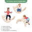 Ensemble d'escalade 3 en 1 pour enfants
