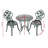 Leacross 2 - Person Patio Dining Set with Round Table-1110497959