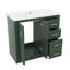Ensemble de meuble-lavabo indépendant 36 po avec 3 tiroirs de rangement-696263637-696263638