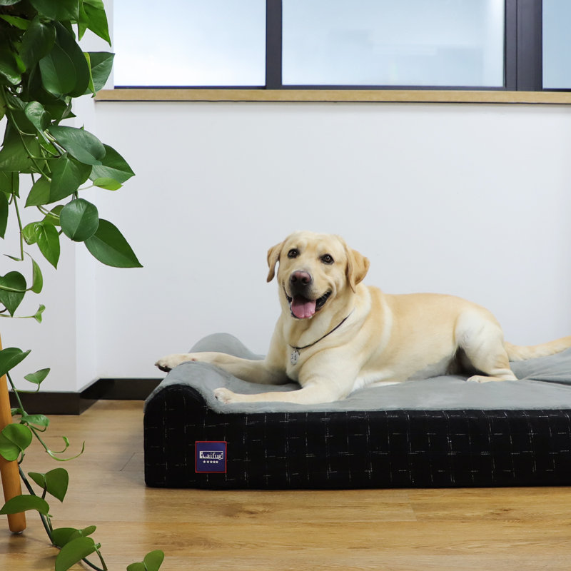 Orthopedic Suede Pet Bed
