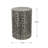 Manufactured Wood Accent Stool