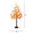 Pre-Lit Autumn Maple Artificial Fall Tree With Berries And 96 Warm White LED Lights-1956900825