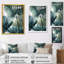 Art mural sur toile botanique ginkgo, impression de feuilles tropicales - feuilles de ginkgo tropicales IV-88542484-88542487