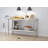 TRINITY EcoStorage NSF Stainless Steel 60 in. W x 24 in. D Utilty Table w/ Adjustable Bottom Shelf