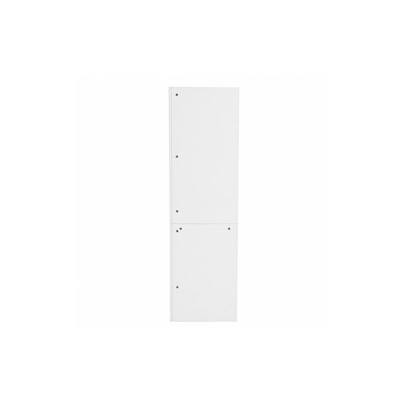 Bibliothèque en L à 6 niveaux, Blanc