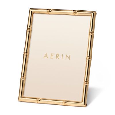 Ava Gold Metal Picture Frame with Mat