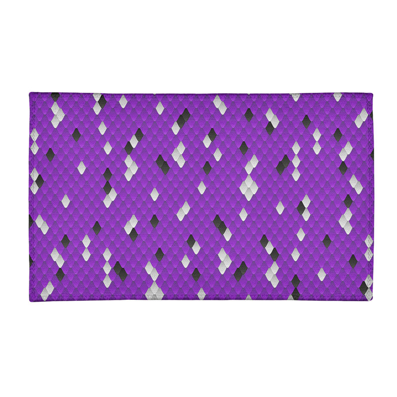 Chenille Geometric Indoor Rug, Rectangle 3' x 5'