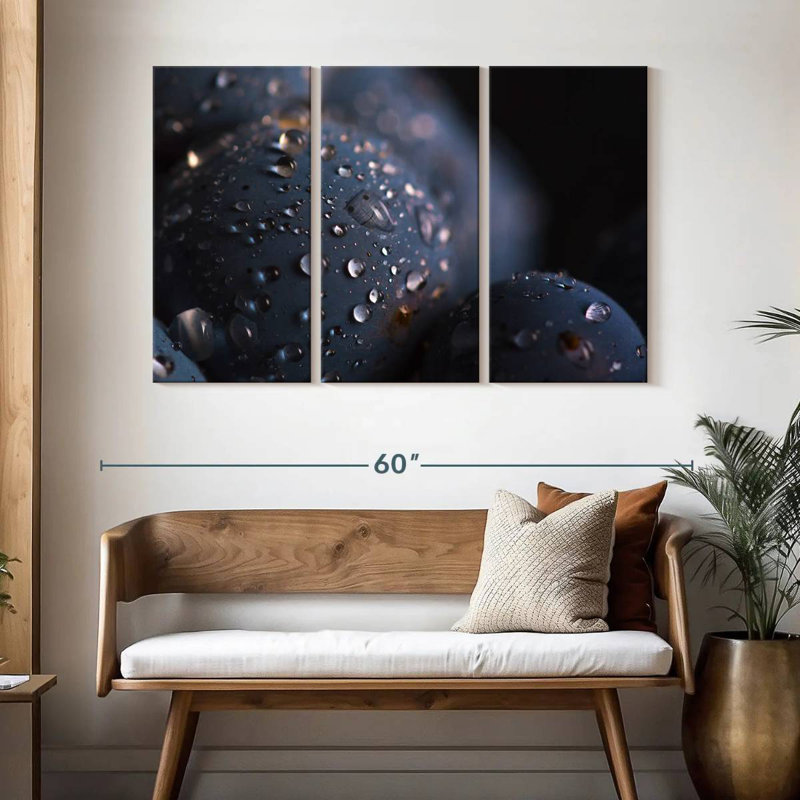 Yarlin Grape, 32" H x 50" W