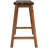 Counter Height Stools, Space Saving Option, Walnut Rustic Dining Stools - 2 Units, Walnut,