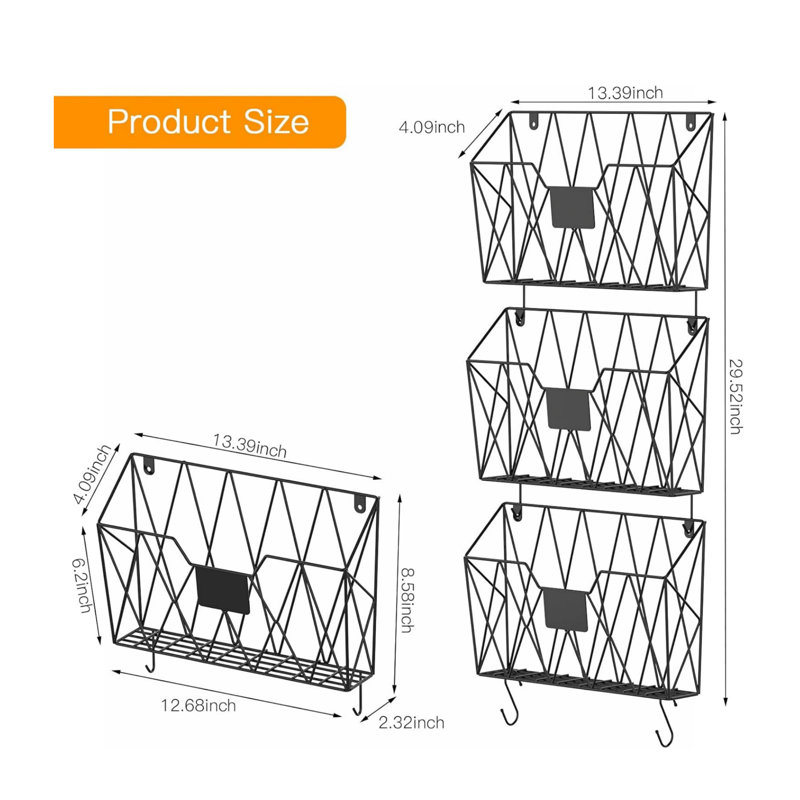 Metal Wall Organizer