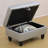 Terrion 35''Wide Faux Leather Rectangle Solid Colour Storage Ottoman-792759447