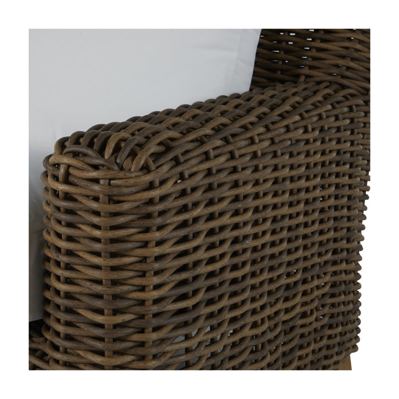 Montauk Lounge - Raffia, No Welt, Tweed Toffee, Standard Plus