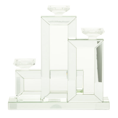 Bougeoir de table 17 po en verre