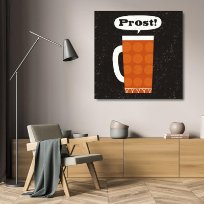 ArtDirect Mullan, Michael Gallery Wrapped Canvas Art Titled: Craft Beer Prost