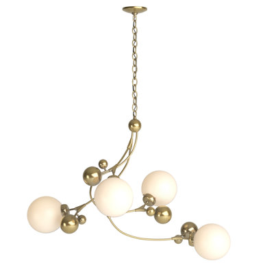 Sprig 4 - Light Unique/Statement Geometric Chandelier