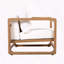 Fauteuil club en acacia