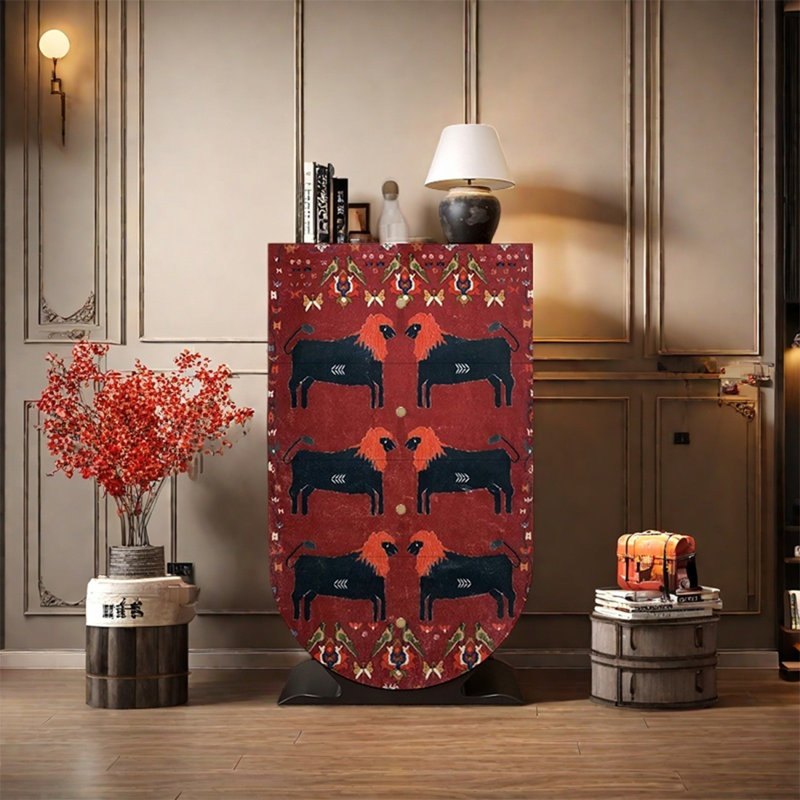 Élégante armoire de rangement avec grands tiroirs