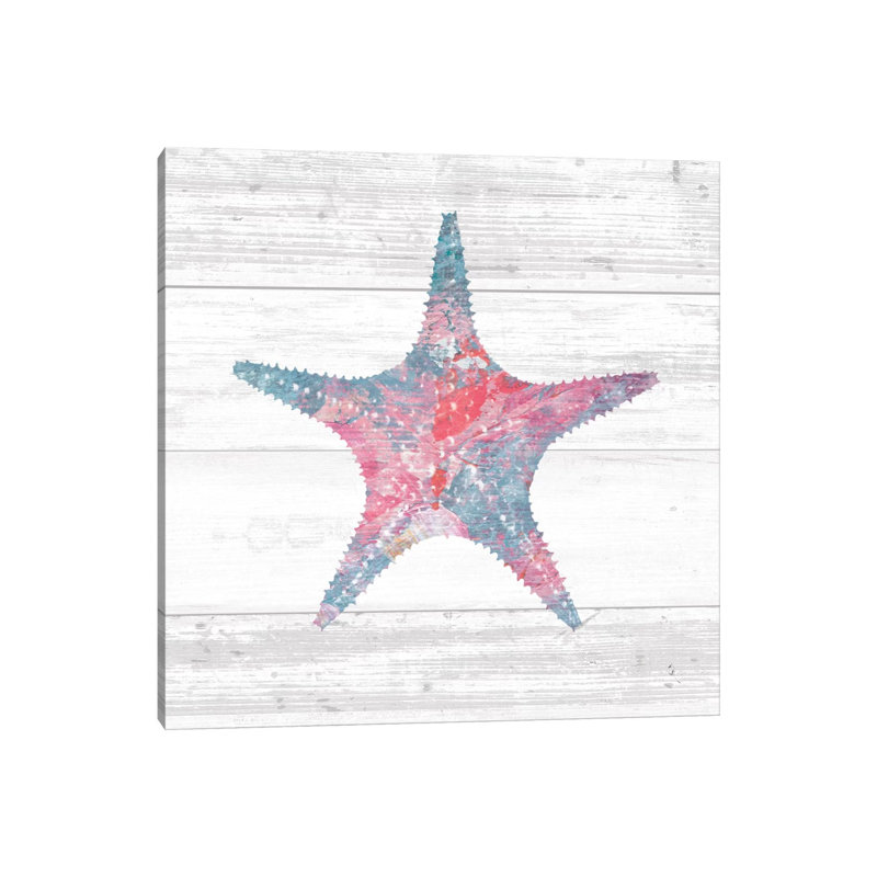 Ocean Life IV by Sarah Adams - Wrapped Canvas Painting, 66.04cm H x 66.04cm W x 1.91cm D