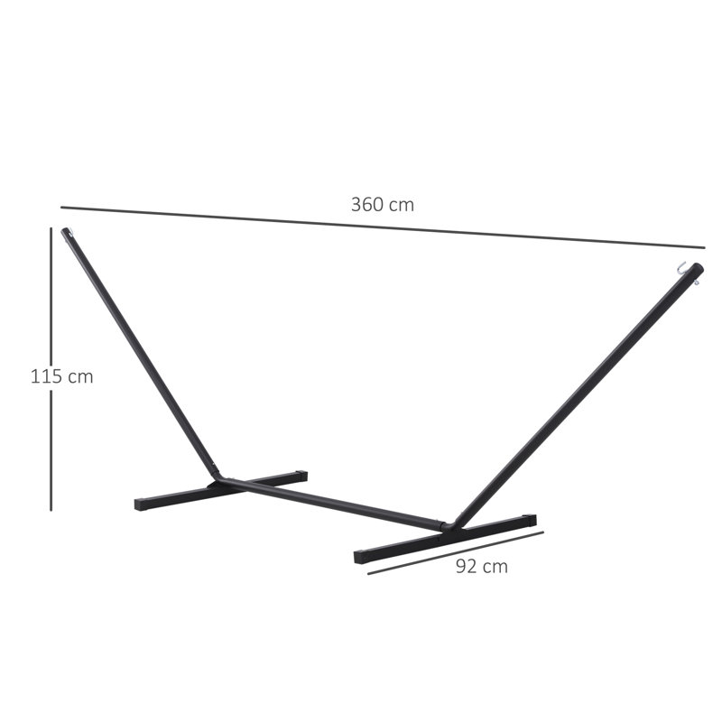 Metal Standard Hammock Stand