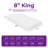 8" Medium Memory Foam Mattress-1429322746