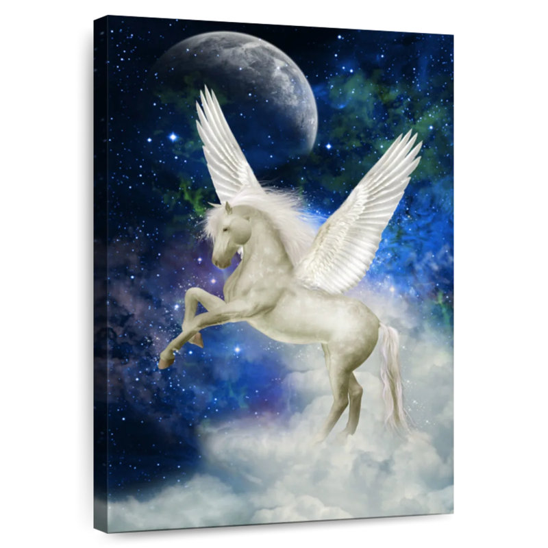 Kelan Kids Horse, 48" H x 32" W
