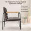 Marsworth Faux Leather Armchair-378073760
