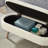 Luxury Oval Boucle Storage Ottoman Bench With Wood Legs 350Lb Weight Capacity & Safety Hinge(Only Includs Bench)-1900414091