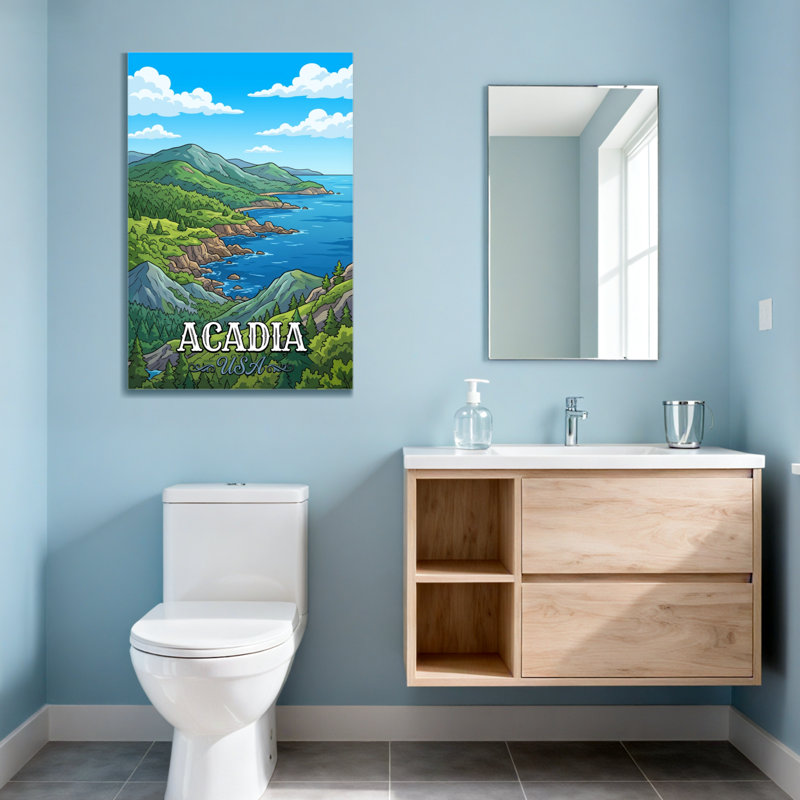 «Scenic & Cityscapes Acadia National Park Landscape», reproduction d'art, H 30 po x l 20 po