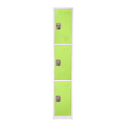 72'' Steel 3-Tier Key Lock Storage Locker