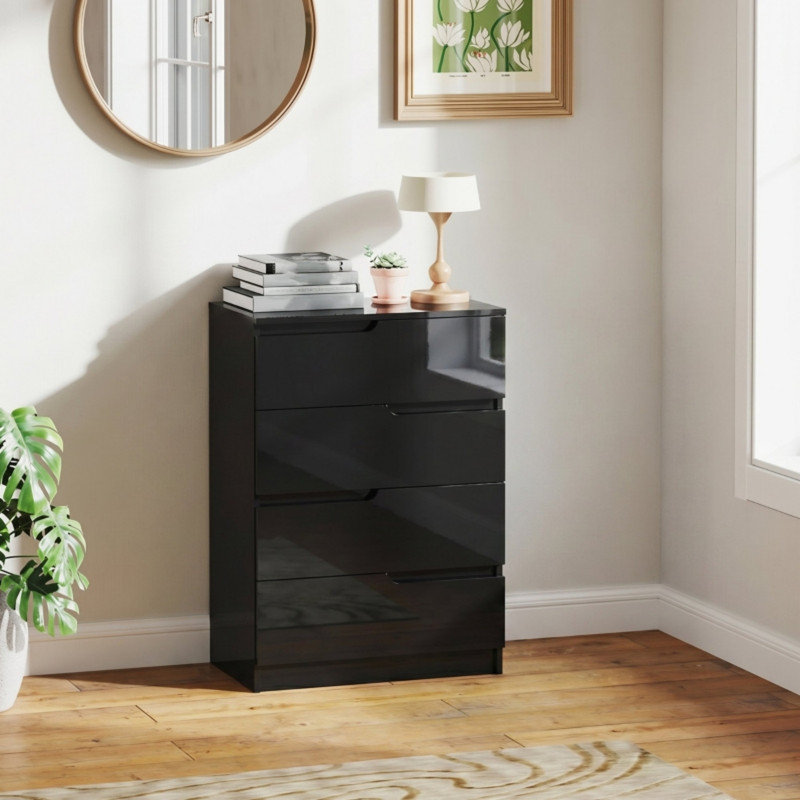 60 cm W Chest of 4 Drawers