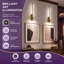Modern Rechargeable Integrated LED Wall Sconce, 360° Swivel Dimmable Cordless Lamp-741955891