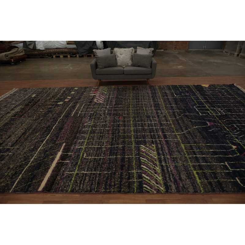 Tapis marocain moderne exquis Intricate