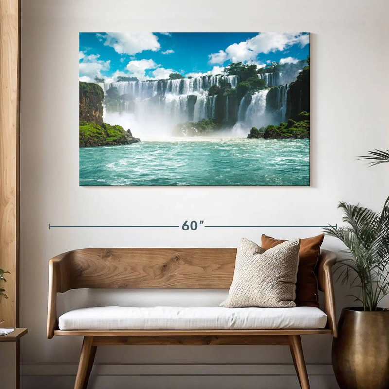 Chutes d'Iguazu d'Alvord, H 32 po x l 48 po