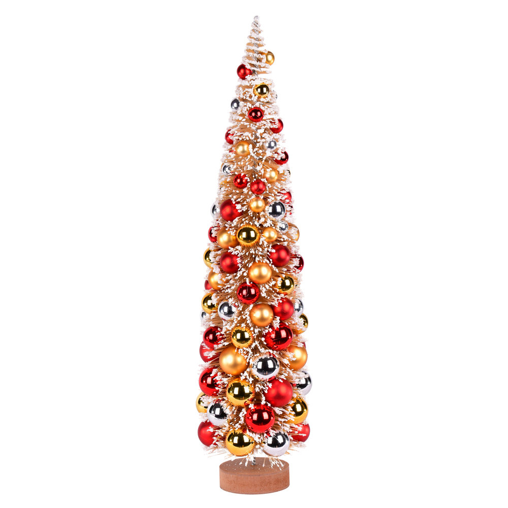 Vickerman Vintage Tabletop Frosted Artificial Chri 2' Pine Christmas Tree The Holiday Aisle® 