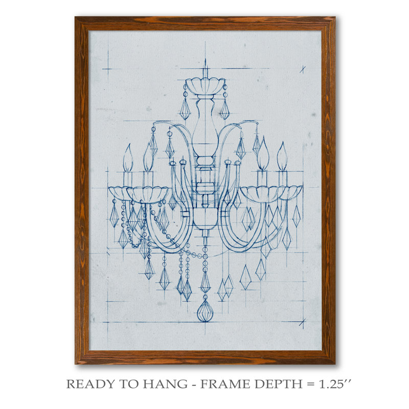 « lustre draft i » par paul cezanne-cadre photo, reproduction d’art, Cadre en toile d’érable, H 30 po x l 22 po x P 1,25 po