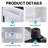 3.5 Cu.ft Mini Fridge With Freezer Mini Fridge With Adjustable Shelves Small Refrigerator With 2-Door For Home, Kitchen, Office And Bedroom-119273487