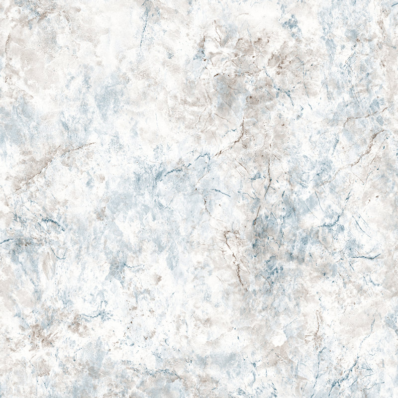 Papier peint luxueux en marbre, Bleu