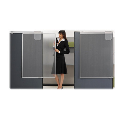 Quartet Silver Office Partitions
