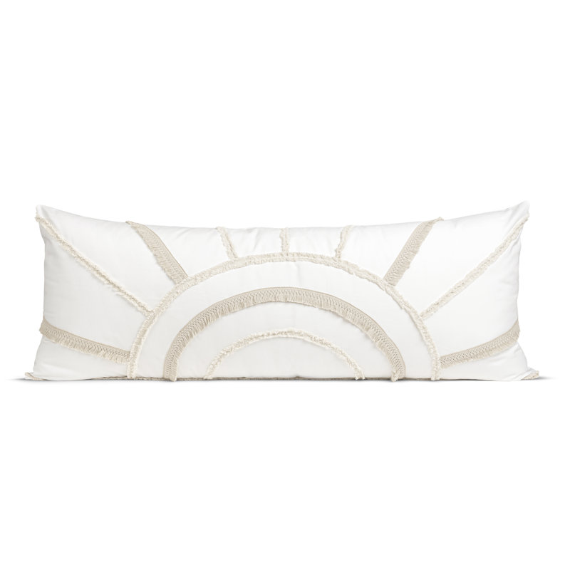 Hotel Body 200 Thread Count Striped 100% Cotton Pillowcase, Sweet, White