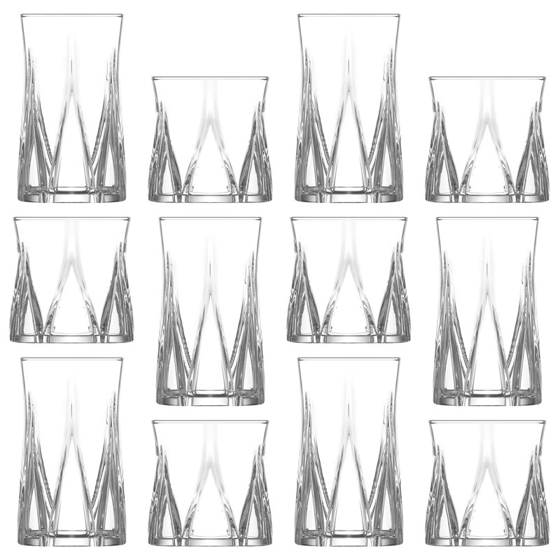 LAV Zoey Glass Tumbler Set