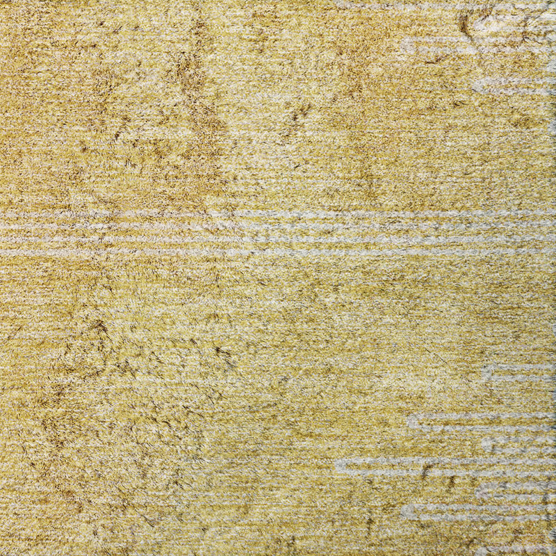 Tapis à poil long de qualité supérieure lavable à la machine ADS647, Gold, 10' x 14'