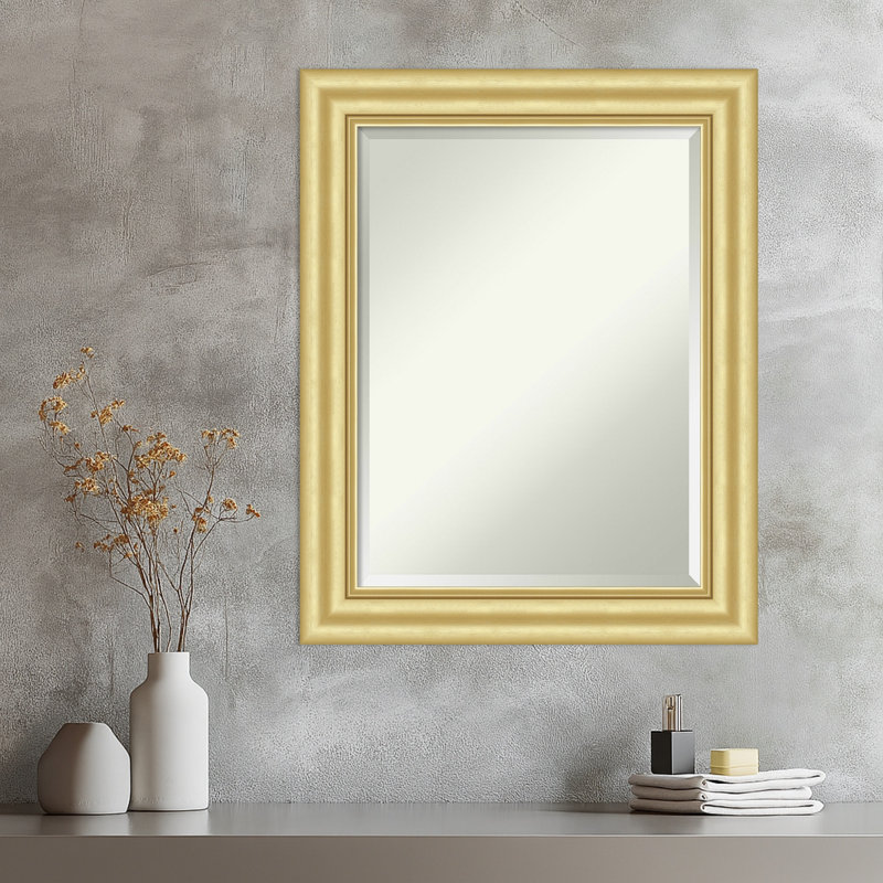 Miroir mural Sophia, 29,5 po x 23,5 po, Gold