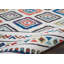 Tapis blanc tissé à la machine Southwestern-683028626