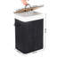 Wood Laundry Hamper with Handles-32003081